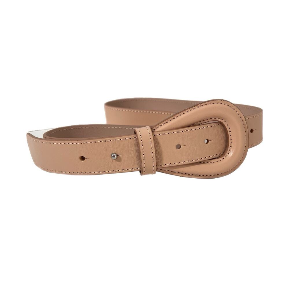 Halogen Leather Belt Women’s Small Blush Pink Trouser Fit